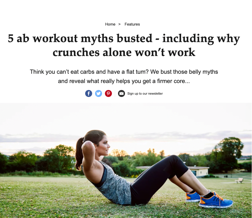 5 ab workout myths busted