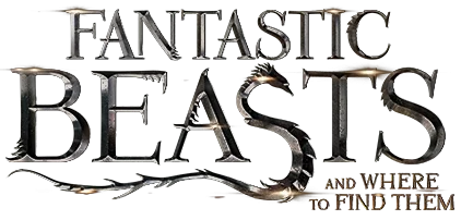 Fantastic Beasts and where to find them film franchise logo