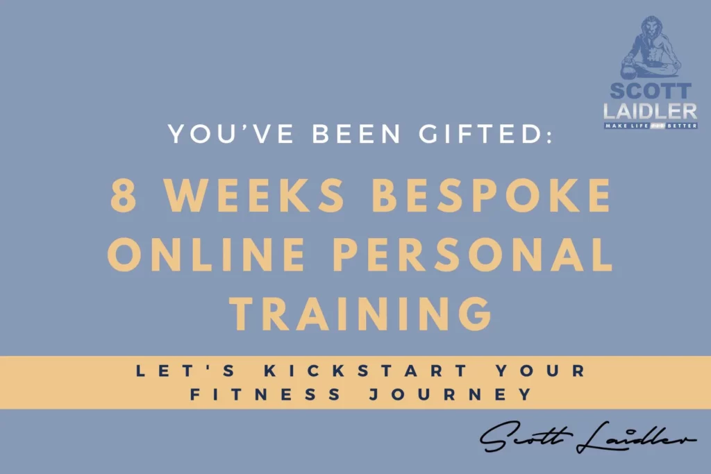 Scott Laidler online personal training gift certificate example