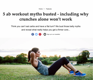 5 ab workout myths busted by personal trainer Scott Laidler for Fit & Well magazine