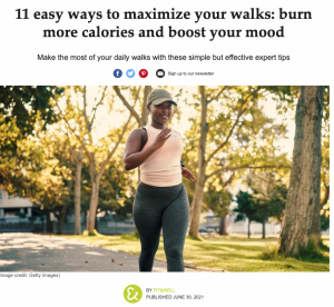 How to maximise walks by going outside tips from fitness coach Scott Laidler