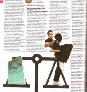 Scott Laidler personal training for language skills barter article for Time Out Magazine