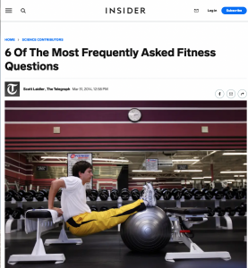 6 frequently asked fitness questions answered by personal trainer Scott Laidler article from the business insider