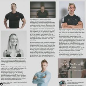 HFE personal trainer qualification provider round up of the U.K's best personal trainers including Personal trainer Scott Laidler