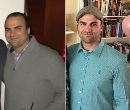 Dom's weight loss transformation with online personal trainer Scott Laidler