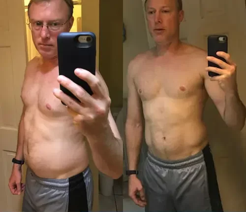 Flint's fat loss results with fitness coach Scott Laidler