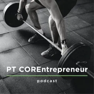 The PT Coreprenuer podcast logo