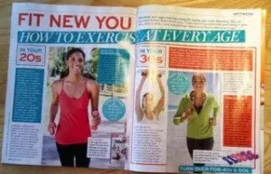 exercise at all ages tips in Best magazine with commentary from personal trainer Scott Laidler