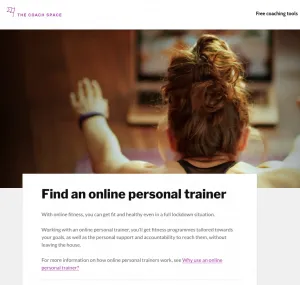 How to find a personal trainer online article by the coach space featuring Scott Laidler